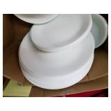 White Corelle Dinnerware