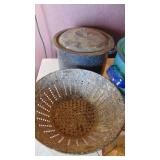 Selection of Enamelware