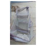 3-Large Wire Baskets 22.5" x 19.5" x15"