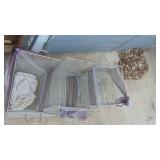 3-Large Wire Baskets 22.5" x 19.5" x15"