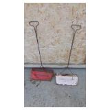 2- Vintage Adverting Dust Pans