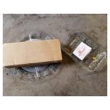 Fantasia #910 Round Relish Dish and #534 Oblong Relish Tray