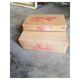 Fantasia #910 Round Relish Dish and #534 Oblong Relish Tray