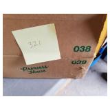 NOS Princess House Crystal, 3-Glass Baskets and 2 Sets of #038 Candleholders