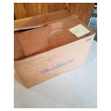 NOS Princess House Crystal Punch Bowl With Cups