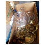 2- Boxes of Princess House Items. They Were Sample She Would Bring to Partys