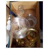 2- Boxes of Princess House Items. They Were Sample She Would Bring to Partys