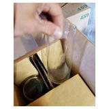 NOS Princess House Crystal, #417S, #953, #459, #034S. Glasses, Small Pitcher and Goblets