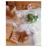 NOS Princess House Crystal, #444, #430, #461, #834, #075, #408L, #948, #475 and 5 Other Vases