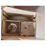 NOS Princess House Crystal Smoking Set