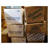 NOS Princess House Crystal Glasses, 2-#504, #058, #460, #867, #404 and #055