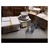 NOS Princess House, 2-#26 Cup & Saucer, #229-CHilds Set, 6- Duck Mugs #245, #685, #690 and #684