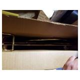 2-NOS Princess House #015 Brass and Glass End Tables