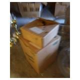 NOS Princess House Crystal, #130, #438, #455, #068, #444, #026, Serving Tray and Covered Bowl