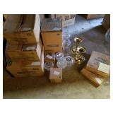 NOS Princess House Crystal, #322, #072, #830, #415, #038 and #428. Mostly Candleholders