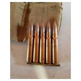 3- Fabric Ammo Belts with Ammo