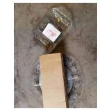 Fantasia #910 Round Relish Dish and #534 Oblong Relish Tray