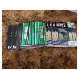 Stack of (22) Fighting Sioux Hockey Programs from the 80s/90s