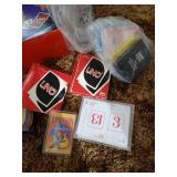 Box of Games & Golf Balls