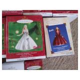 (13) Hallmark Barbie Ornaments