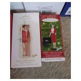 (13) Hallmark Barbie Ornaments