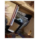 Box of Picture Frames & Decor