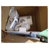 Box of Misc Household - Sewing, Craft, Etc