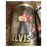 (2) Elvis Presley Items - Doll & Blanket
