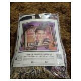 (2) Elvis Presley Items - Doll & Blanket