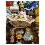 Box of Dolls & Figurines