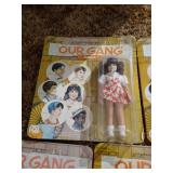 (5) Vintage Little Rascals Action Figures
