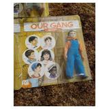 (5) Vintage Little Rascals Action Figures