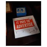 Small Table & Numerous Vintage Novelty Gifts