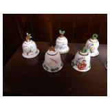 Small Display Case & Christmas Bells