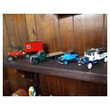 (4) Die-Cast Trucks