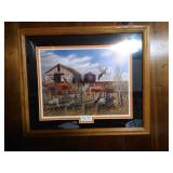 Signed Allis-Chalmers Art Print - Robert E. Hinton