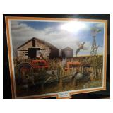 Signed Allis-Chalmers Art Print - Robert E. Hinton
