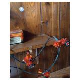 Allis-Chalmers Lot - String Lights, Metal Cards, Etc