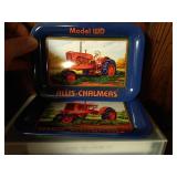 Allis-Chalmers Lot - String Lights, Metal Cards, Etc