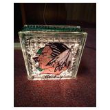 Fighting Sioux Lighted Glass Wall Tile