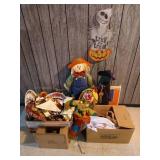 Large Lot of Fall/Halloween Decor