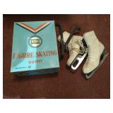 (2) Pairs Girls Figure Skates - One in Box