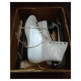 (2) Pairs Girls Figure Skates - One in Box