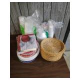 Large Lot of New Disposable Paper Products