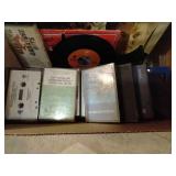 Box of Records & Cassettes - Huge Variety