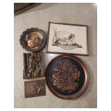 Variety of Vintage Wall Decor