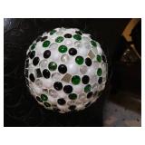 Heavy Decorated Cement Ball - Fighting Sioux