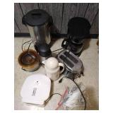 Lot of Small Kitchen Appliances - Coffee Pots, Toaster, Etc