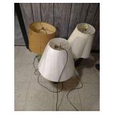 (3) Vintage Lamps