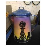 Box of Decorated Kitchen Items